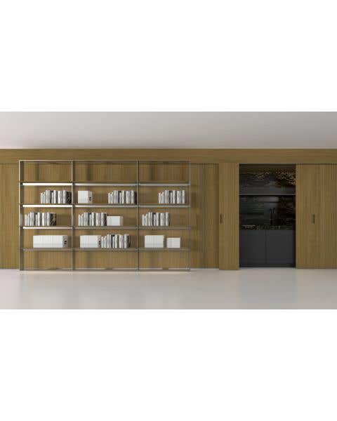 Flat.C Frame Living storage units