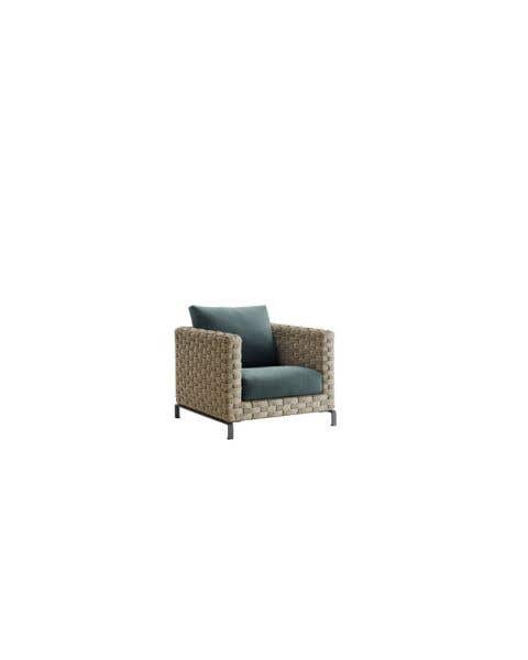 Ray Outdoor Natural Armchairs